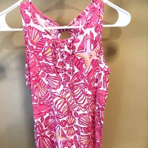 Lilly Pulitzer Pink Resort Girls Sundress!!